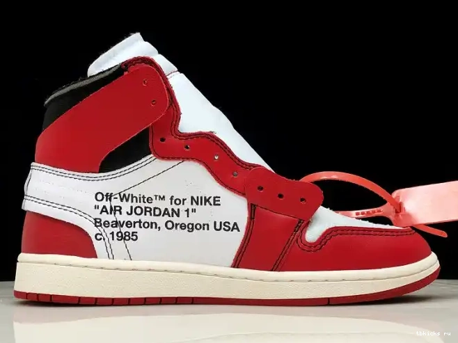 Rep TB Air The Jordan Retro 1 Chicago AA3834-101 Off-White Ten 0610